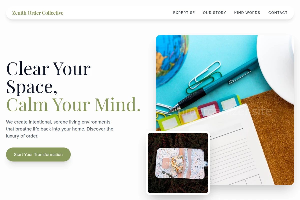 Quiet Organizer