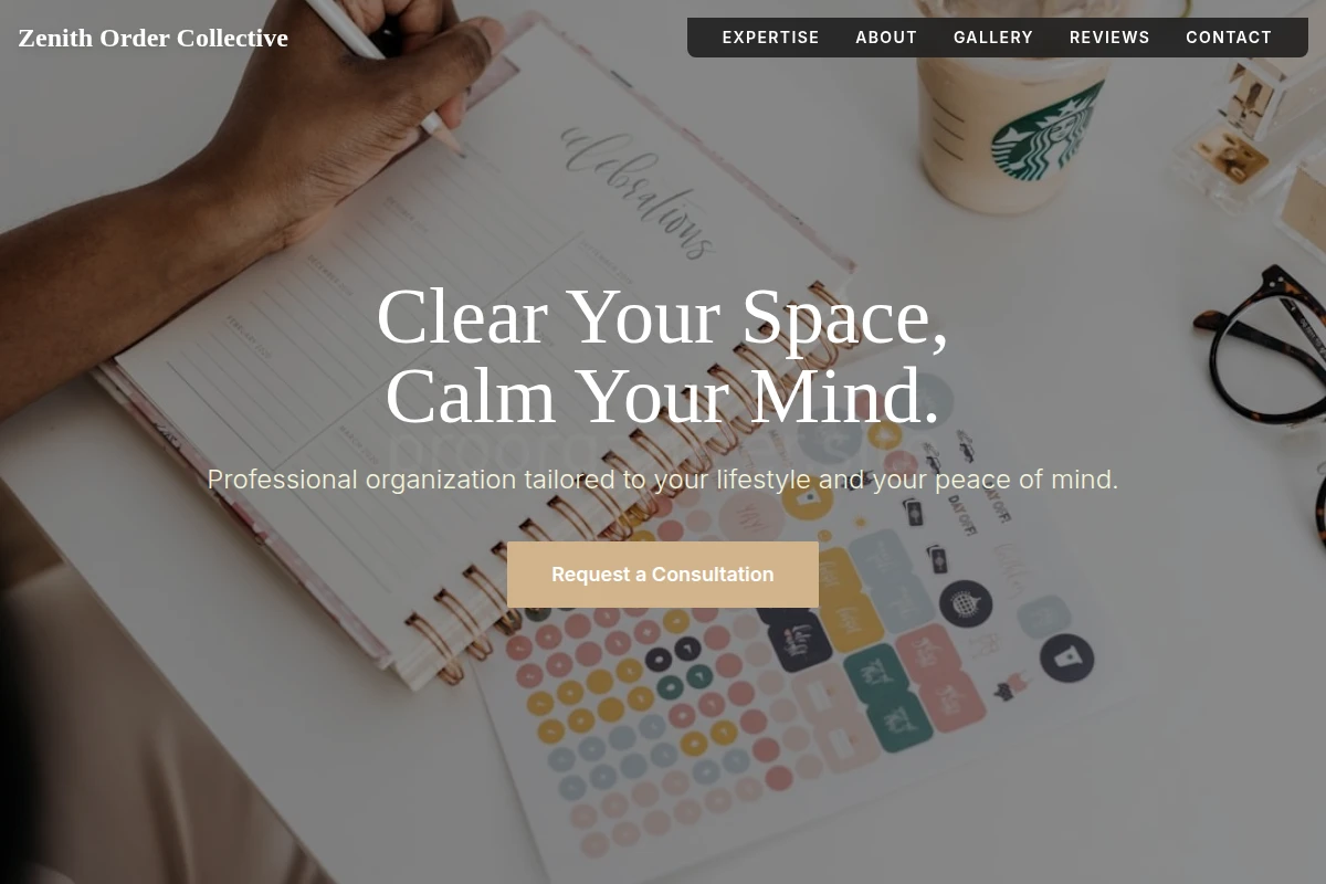 Framework Organizer
