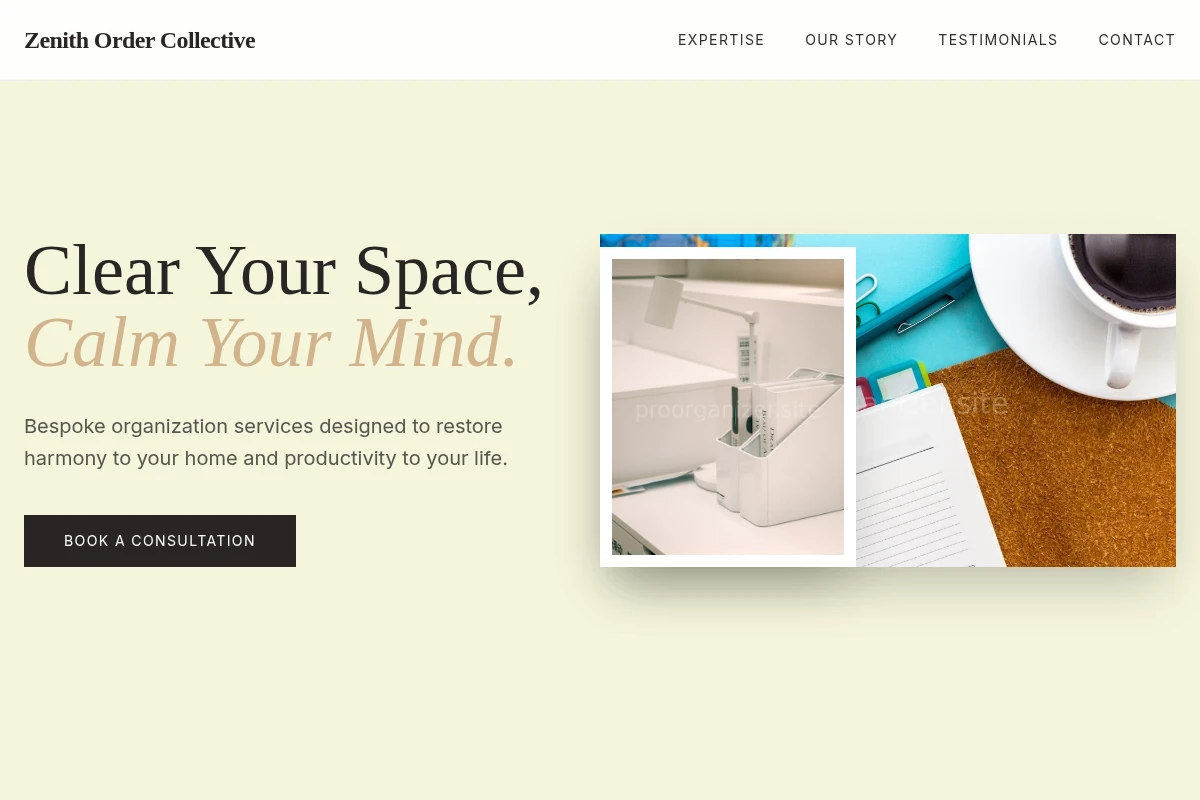 Curated Organizer